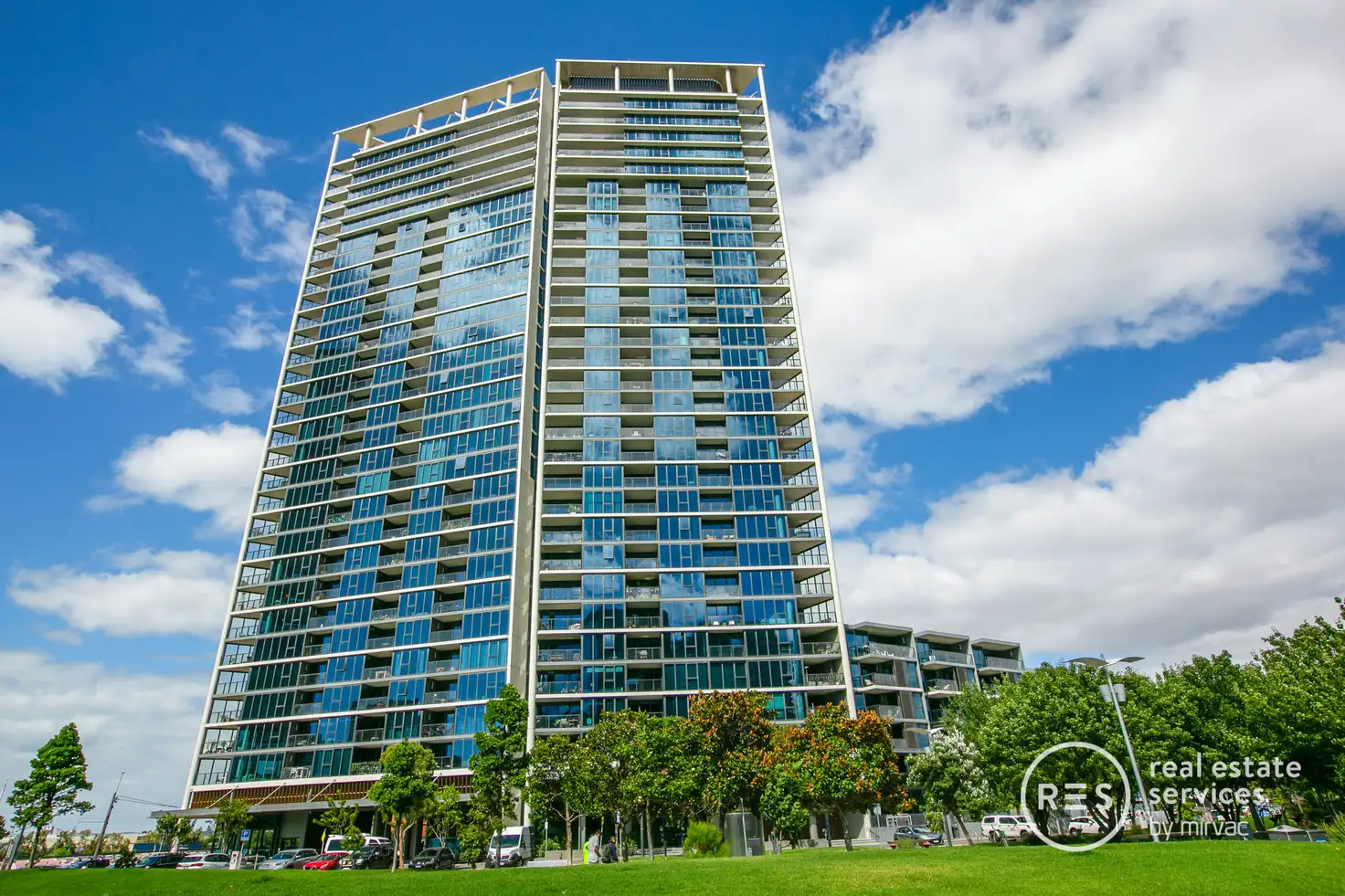 Main view of Homely apartment listing, 1702/1 Point Park Crescent, Docklands VIC 3008
