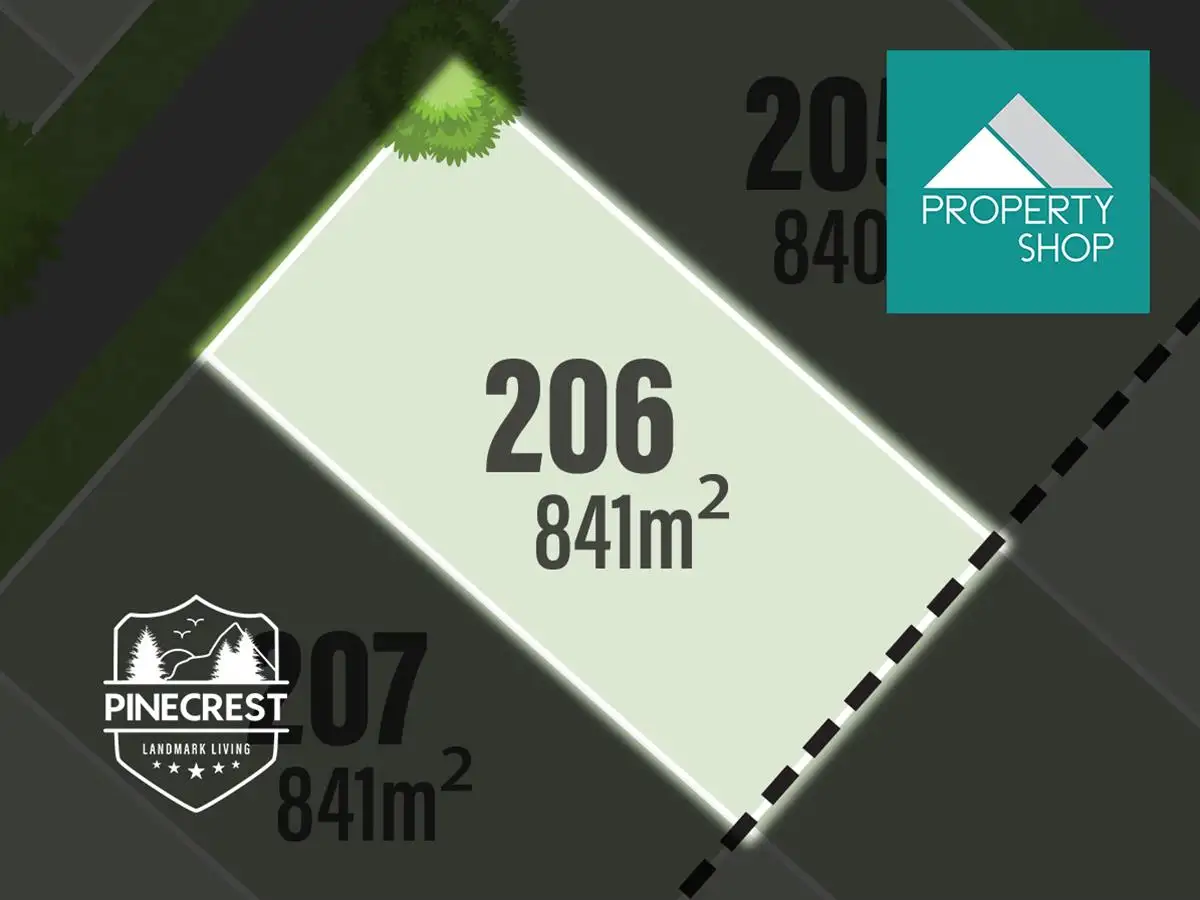 Main view of Homely land listing, LOT Lot 206, 14 Whitewater Crescent, Mount Peter QLD 4869