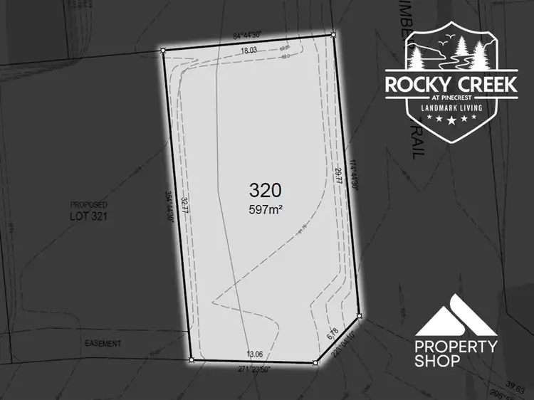 Main view of Homely land listing, Lot 320 Forestedge Trail, Mount Peter QLD 4869
