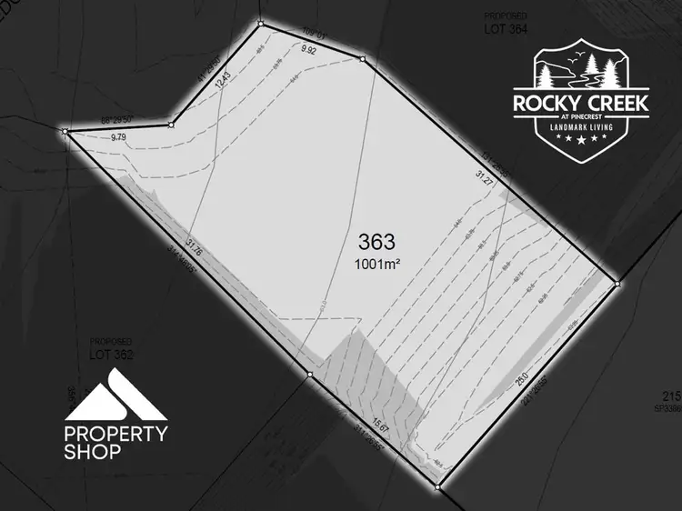 Main view of Homely land listing, Lot 363 Forestedge Trail, Mount Peter QLD 4869