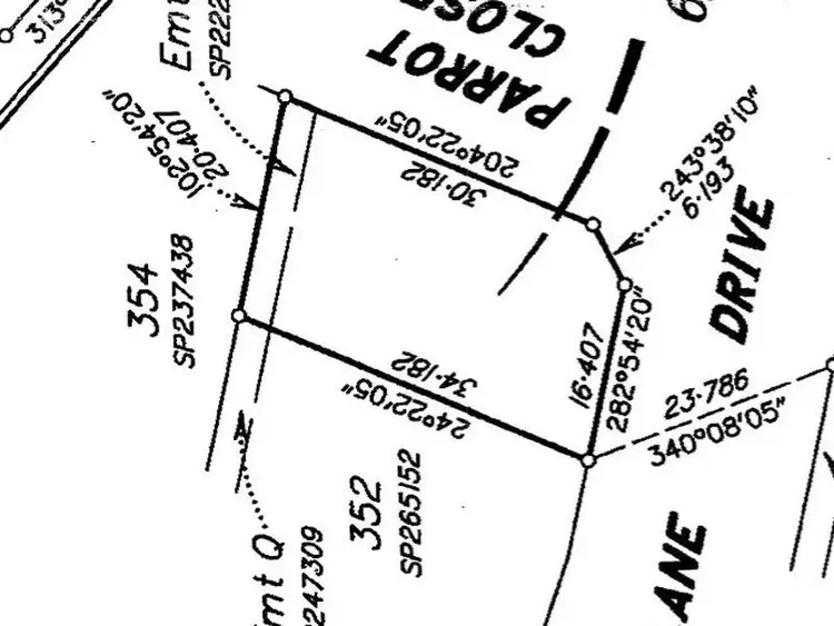 Third view of Homely land listing, LOT lot 353, 70 Parrot Close, Kanimbla QLD 4870