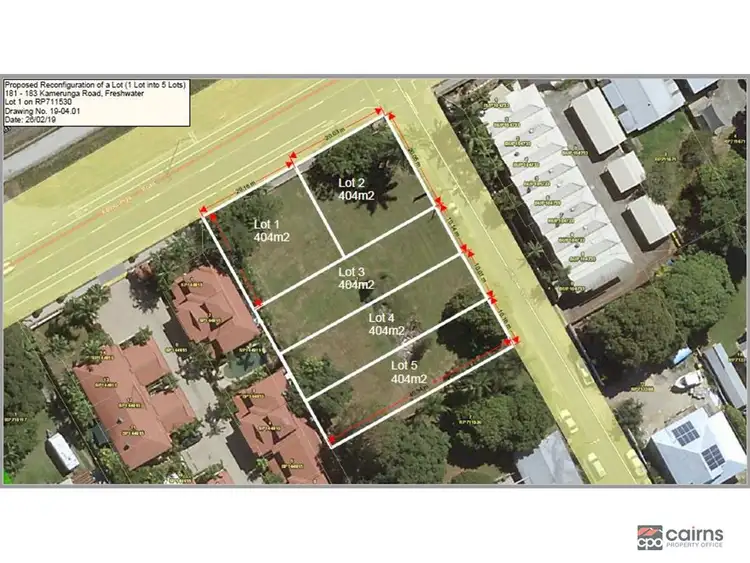 Third view of Homely land listing, LOT LOT 1 RP711530, 181-183 Kamerunga Rd, Freshwater QLD 4870