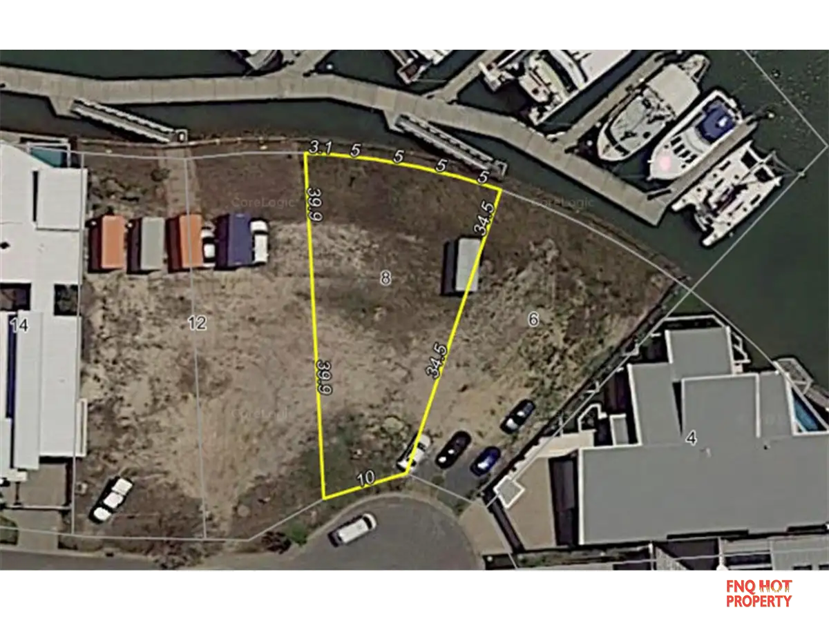 Main view of Homely land listing, 8 Marina Quay, Trinity Park QLD 4879