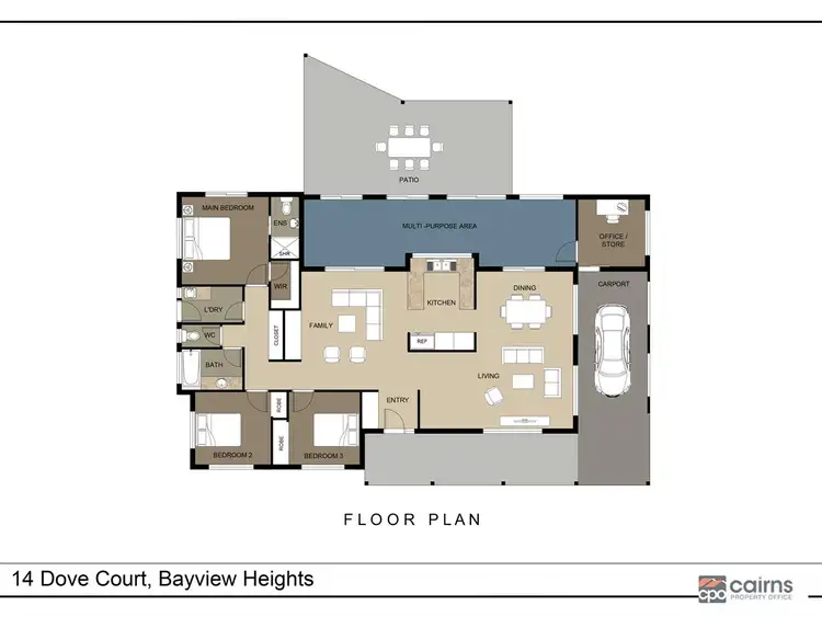 Second view of Homely house listing, 14 Dove Court (Cnr Currawong Street), Bayview Heights QLD 4868