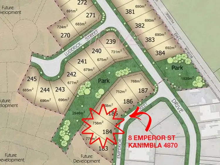 Second view of Homely land listing, 8 Emperor Street, Kanimbla QLD 4870