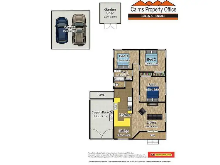 Second view of Homely house listing, 307 McCoombe Street, Mooroobool QLD 4870