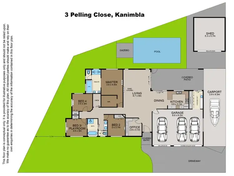 Second view of Homely house listing, 3 Pelling Close, Kanimbla QLD 4870