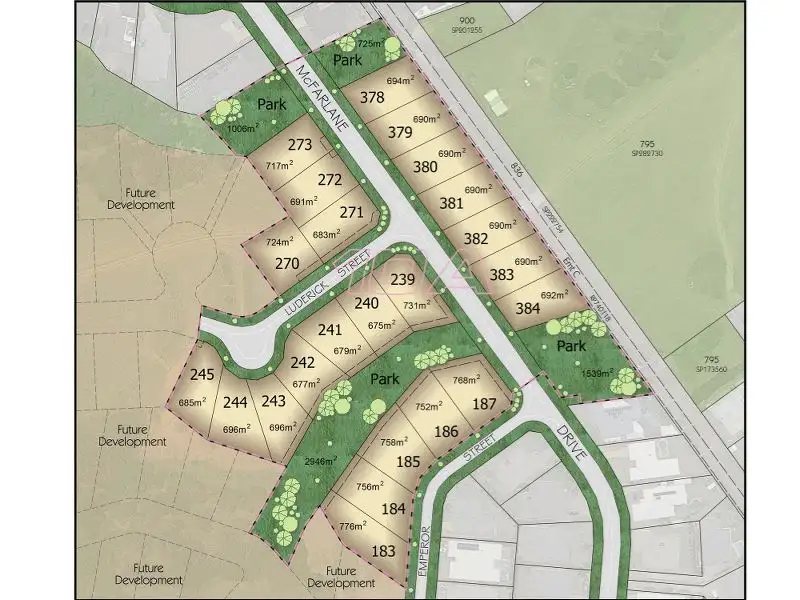 Main view of Homely land listing, 10 EMPEROR ST, Kanimbla QLD 4870