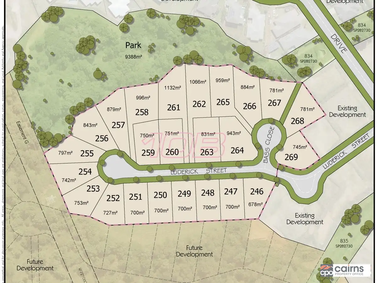 Main view of Homely land listing, L252 LUDERICK STREET, Kanimbla QLD 4870
