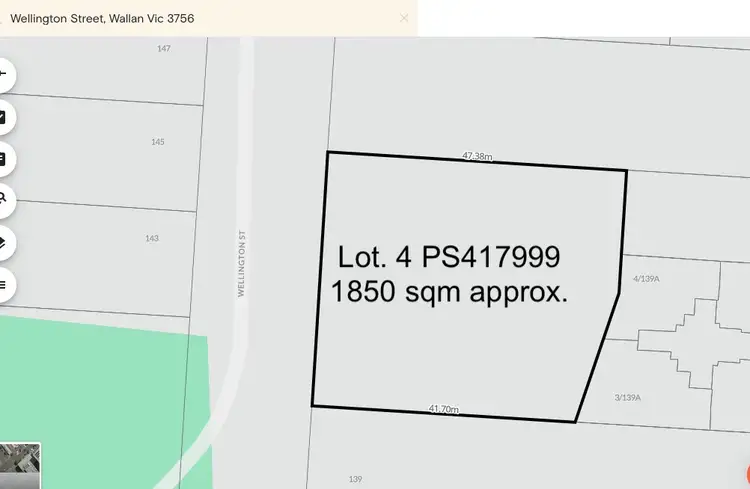 Main view of Homely land listing, Lot 4 Lot 4 Wellington Street, Wallan VIC 3756