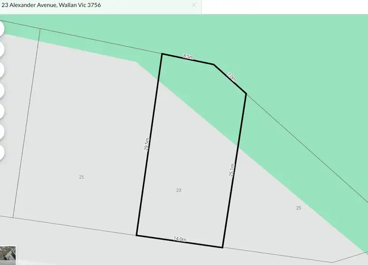 Main view of Homely land listing, 23 Alexander Avenue, Wallan VIC 3756