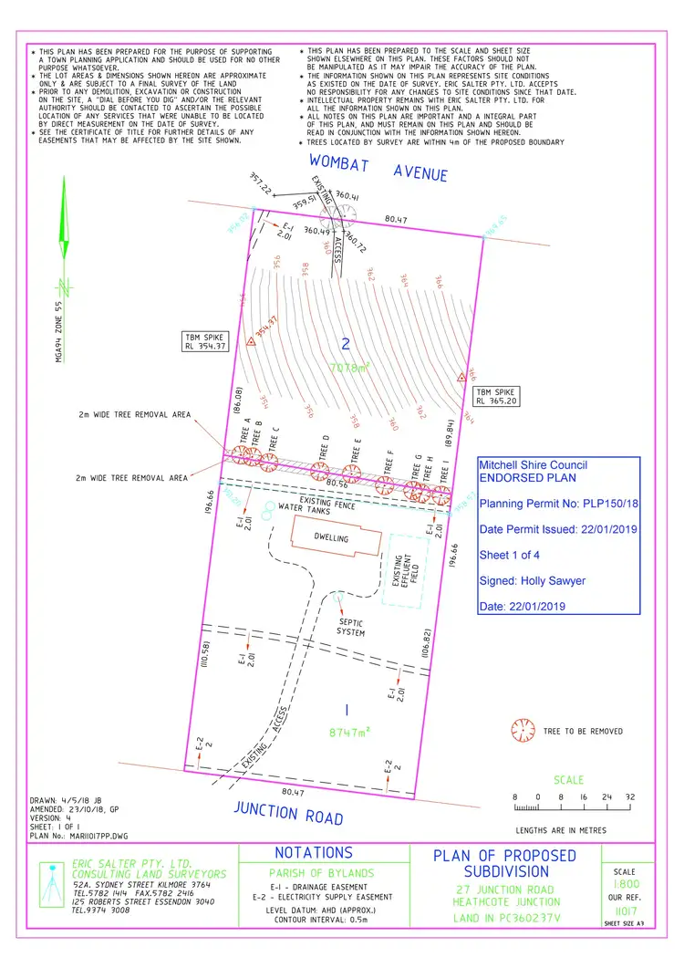Fourth view of Homely land listing, 65 Wombat Avenue, Heathcote Junction VIC 3758