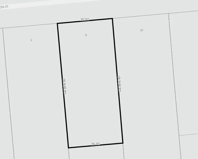 Second view of Homely land listing, 8 Station Street, Pyalong VIC 3521
