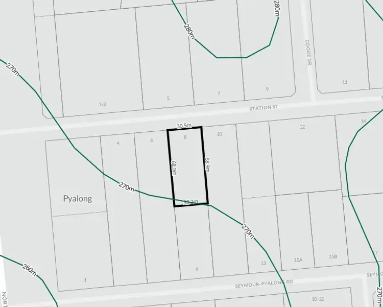 Third view of Homely land listing, 8 Station Street, Pyalong VIC 3521
