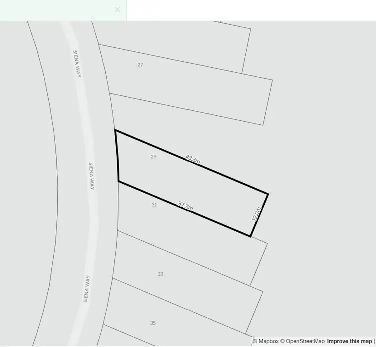 Main view of Homely land listing, 29 Siena Way, Hidden Valley VIC 3756