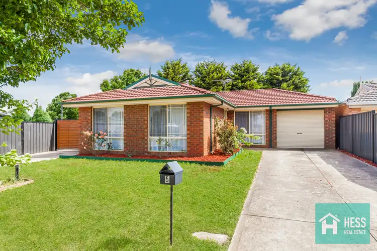 Main view of Homely house listing, 5 MacDonald Close, Wallan VIC 3756