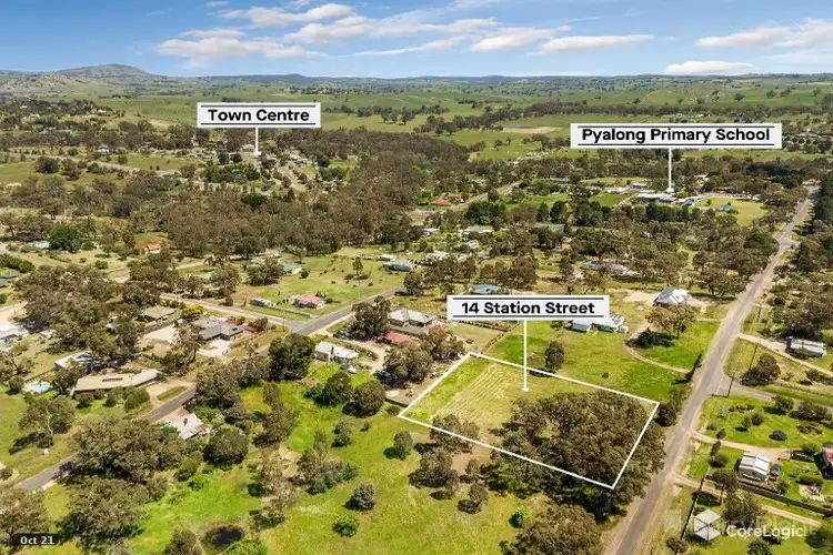 Main view of Homely land listing, 14 Station Street, Pyalong VIC 3521