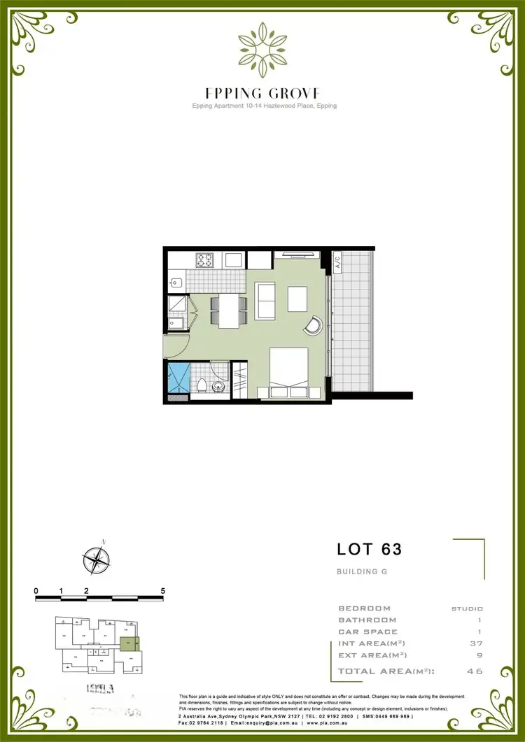 Seventh view of Homely apartment listing, 63/10-14 Hazlewood Place, Epping NSW 2121