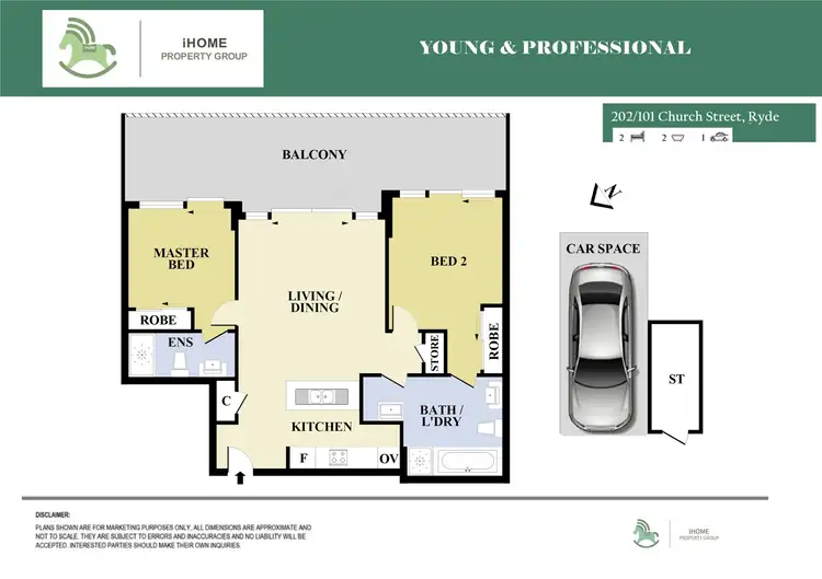 Fifth view of Homely apartment listing, 202/101 Church Street, Ryde NSW 2112