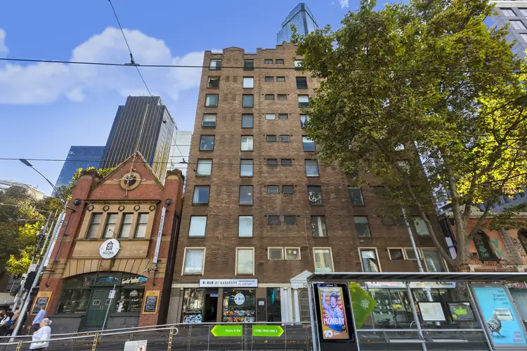 Main view of Homely studio listing, 309/500 Flinders Street, Melbourne VIC 3000