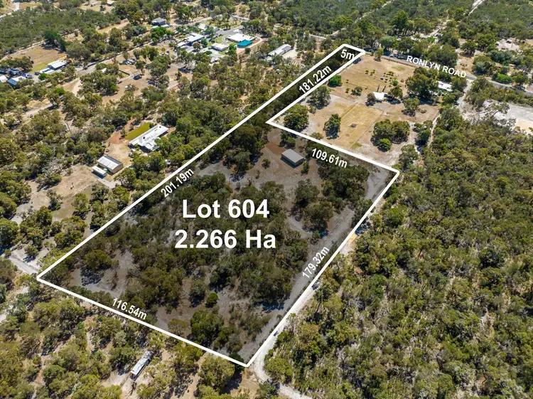 Lot 604 Ronlyn Road, Furnissdale WA 6209