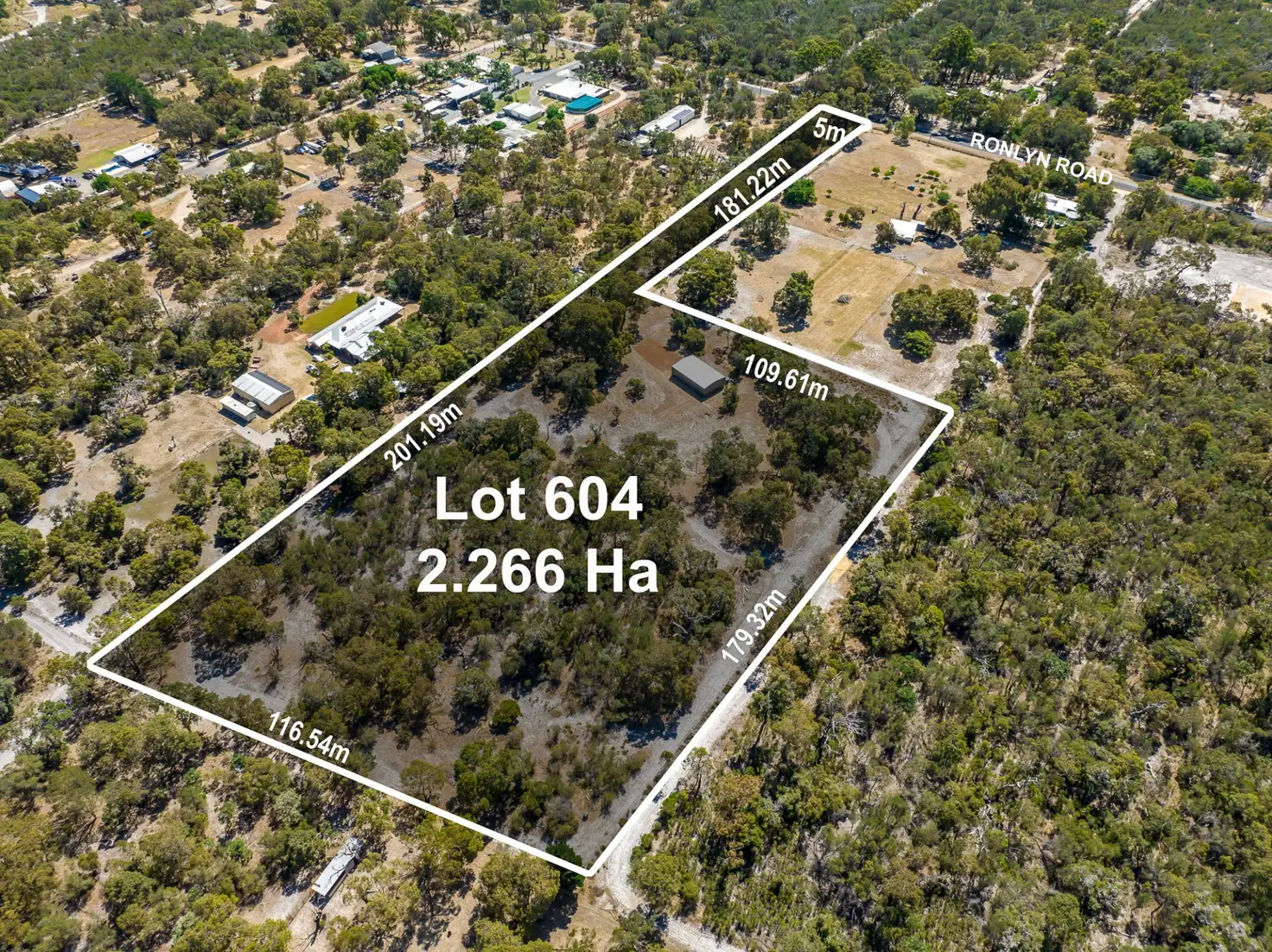 Main view of Homely land listing, Lot 604 Ronlyn Road, Furnissdale WA 6209