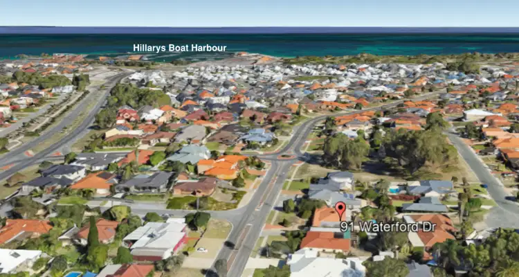 Third view of Homely land listing, 91 Waterford Drive, Hillarys WA 6025