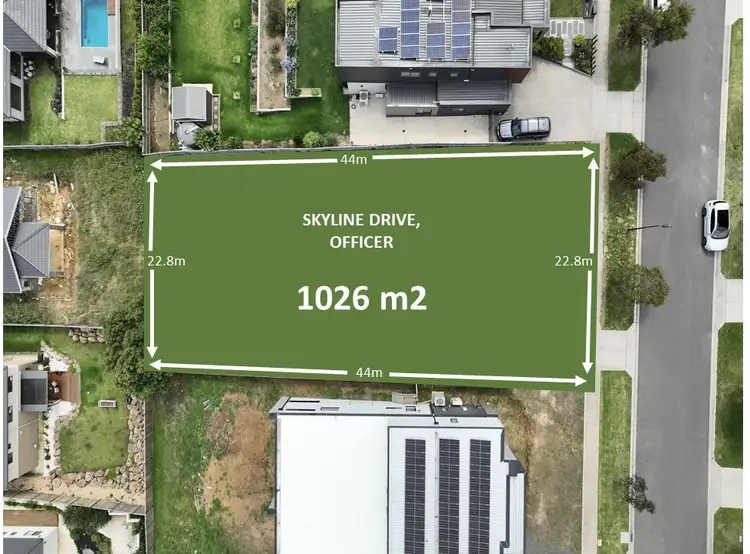 Main view of Homely land listing, 28 Skyline Drive, Officer VIC 3809