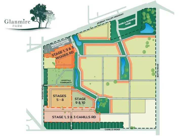 Third view of Homely land listing, 23 Gorman Drive, Yarrawonga VIC 3730