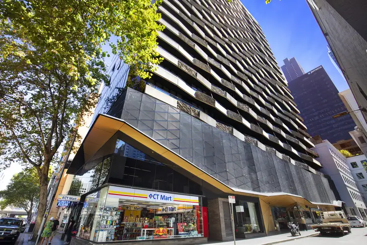 Second view of Homely apartment listing, 2204/7 Katherine Place, Melbourne VIC 3000
