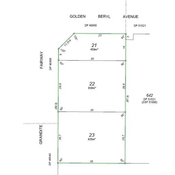 Main view of Homely land listing, 20 Golden Beryl Ave, Australind WA 6233