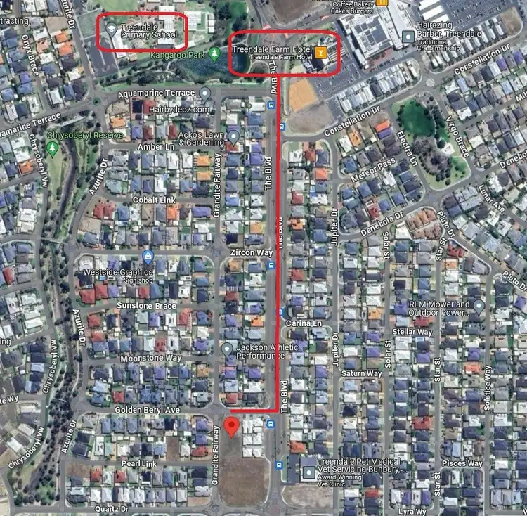 Second view of Homely land listing, 20 Golden Beryl Ave, Australind WA 6233