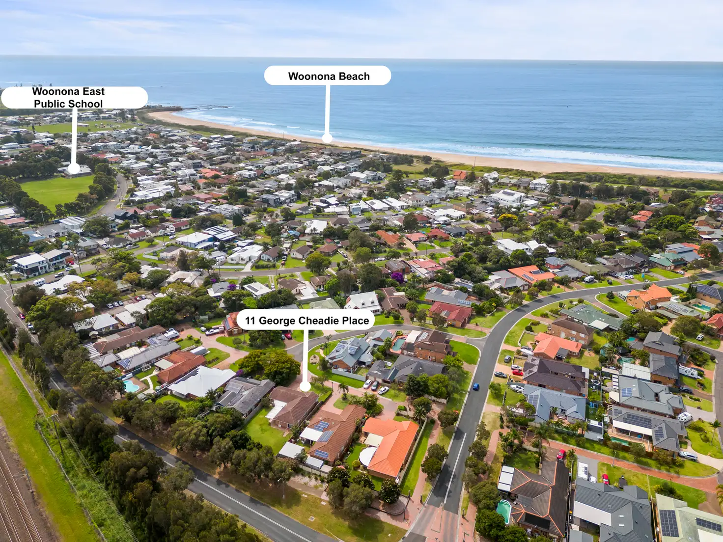 Main view of Homely house listing, 11 George Cheadie Place, Woonona NSW 2517