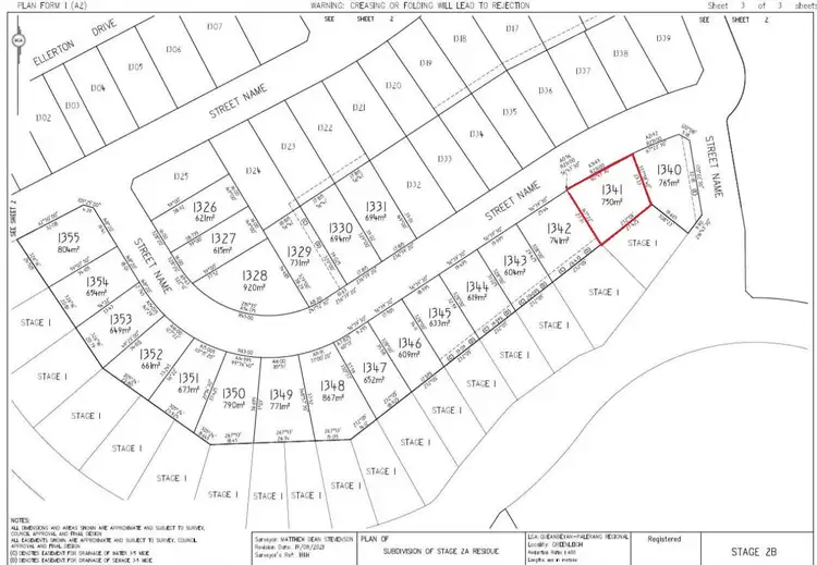Second view of Homely land listing, Lot 1341, 30 Petralia Street, Greenleigh NSW 2620