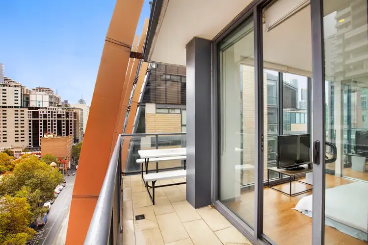 Main view of Homely apartment listing, 1412/565 Flinders Street, Melbourne VIC 3000