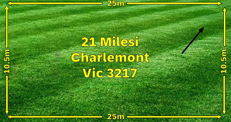 Main view of Homely land listing, 21 Milesi Street, Charlemont VIC 3217