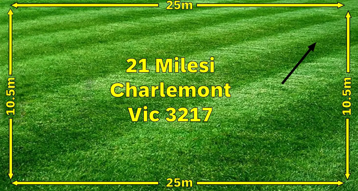 Main view of Homely land listing, 21 Milesi Street, Charlemont VIC 3217