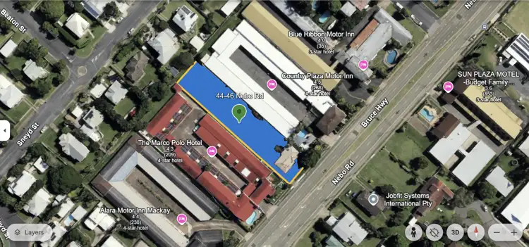 Main view of Homely land listing, 44-46 Nebo Road, West Mackay QLD 4740