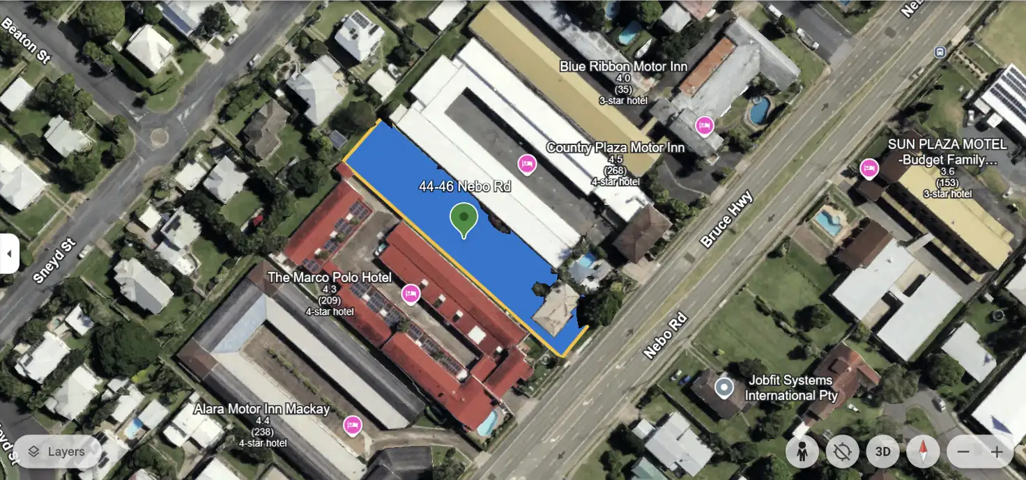 Main view of Homely land listing, 44-46 Nebo Road, West Mackay QLD 4740