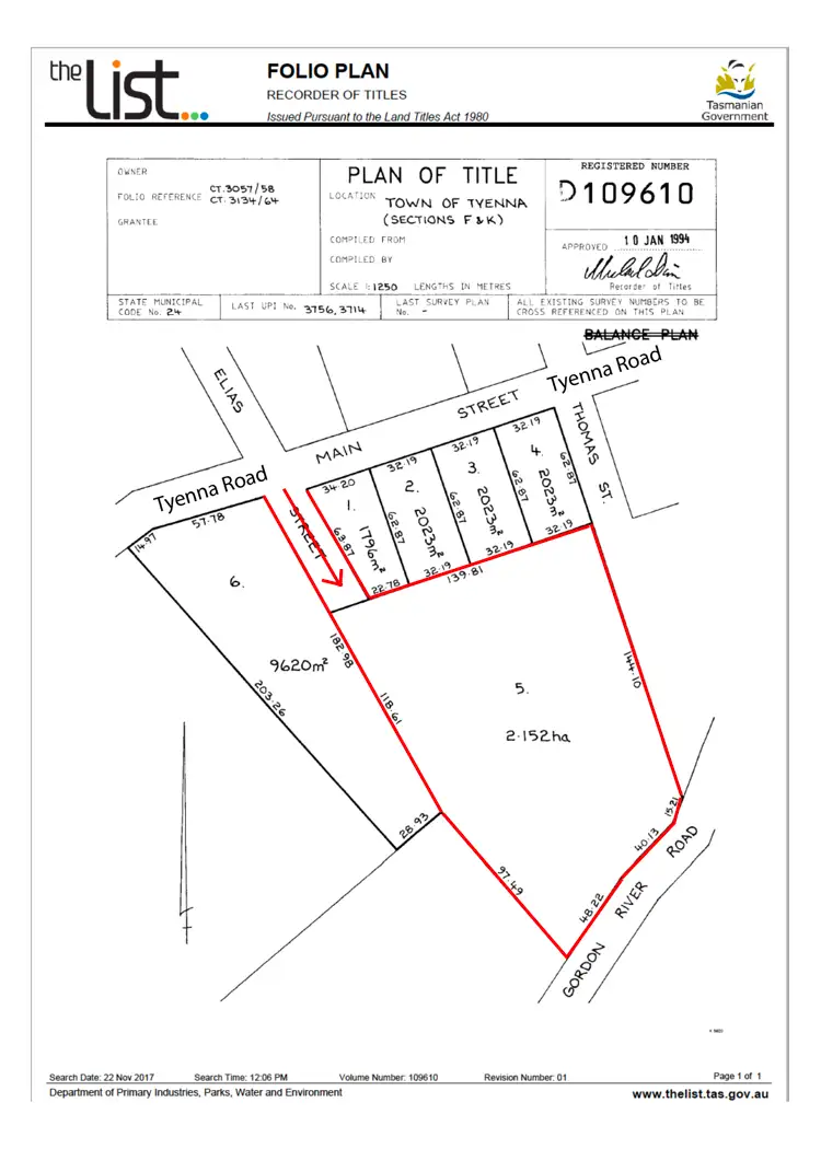 Seventh view of Homely land listing, Lot 5 Gordon River Road, Tyenna TAS 7140