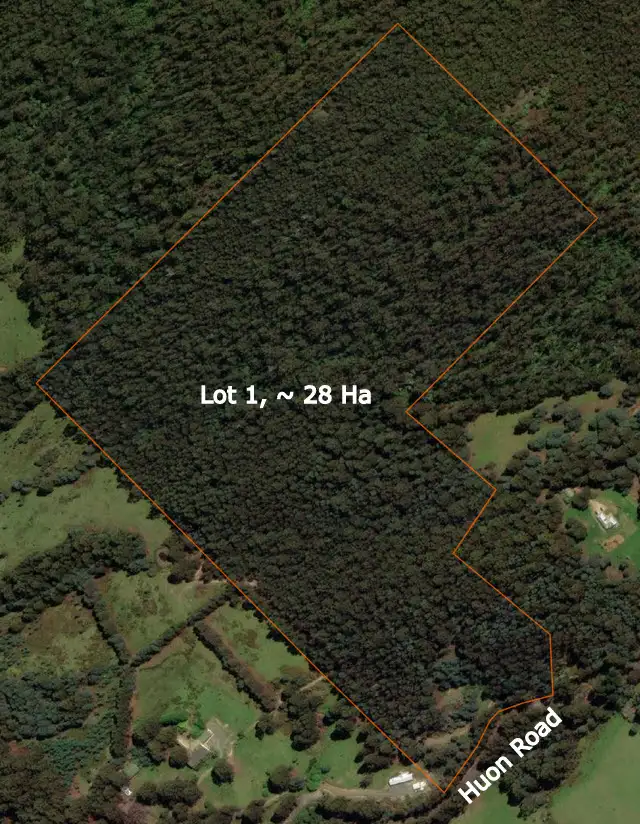 Fifth view of Homely land listing, Lot 1, 1360 Huon Road, Neika TAS 7054