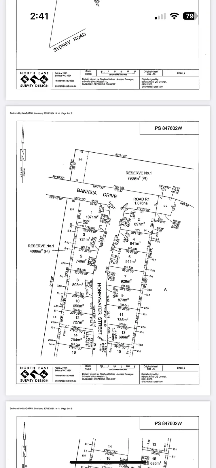 Second view of Homely land listing, 24 Honeyeater Street, Benalla VIC 3672