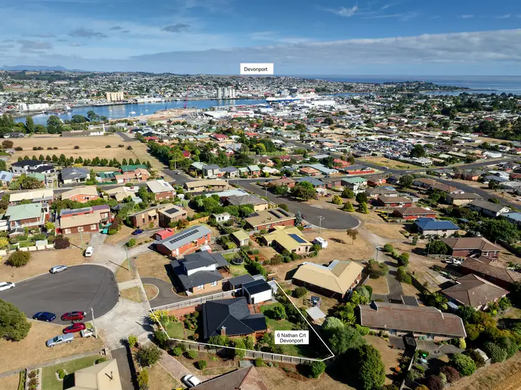 Second view of Homely house listing, 6 Nathan Court, East Devonport TAS 7310