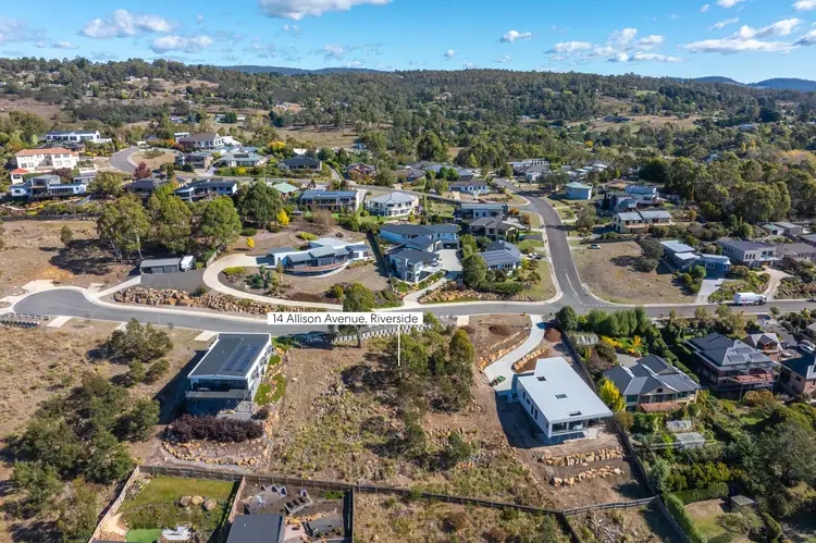 Second view of Homely land listing, 14 Allison Ave, Riverside TAS 7250