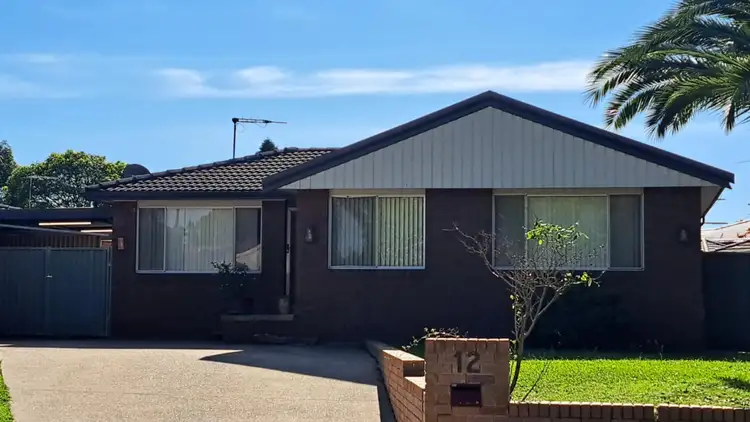 Main view of Homely house listing, 12 Comberford Close, Prairiewood NSW 2176