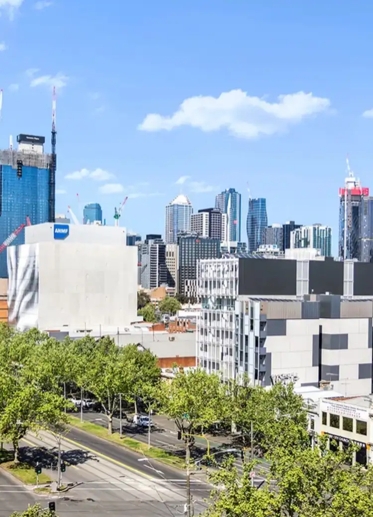 Second view of Homely apartment listing, 605/95 Berkeley street, Melbourne VIC 3000
