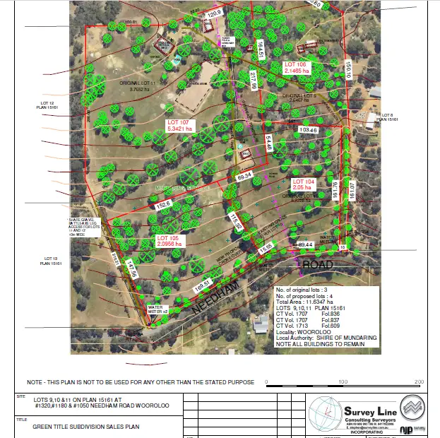 Fourth view of Homely land listing, Proposed Lot 104, 1180 Needham Road, Wooroloo WA 6558