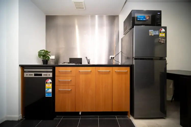 Second view of Homely studio listing, 202/11-17 Cohen Place, Melbourne VIC 3000