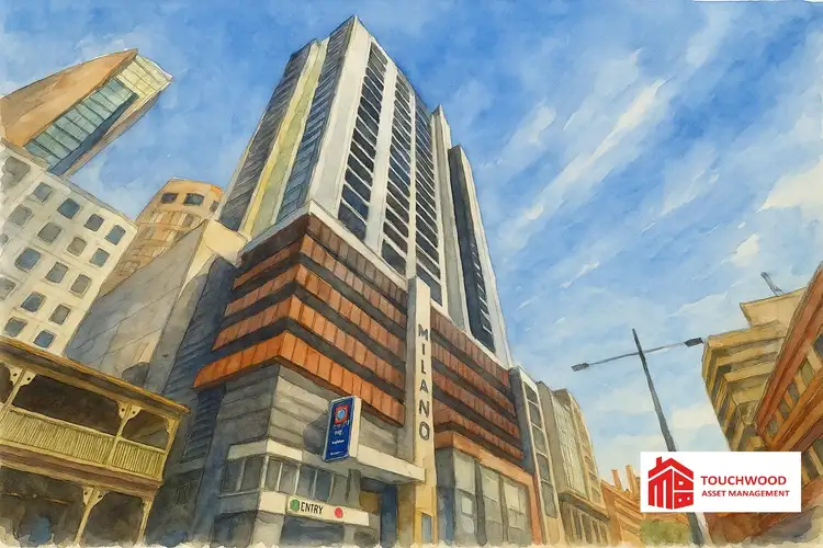 Main view of Homely apartment listing, 1508/8 Franklin Street, Melbourne VIC 3000