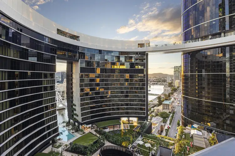 Second view of Homely apartment listing, 2502/8 Margaret Street, Brisbane City QLD 4000
